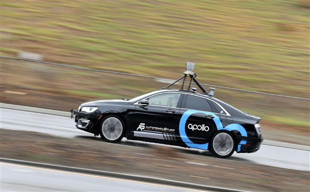 百度全自动驾驶汽车获准,在加州公共道路测试